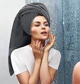 Utopia Towels 8 Piece Set Cotton Hotel Quality Gray Bath Towels Washcloths view 4