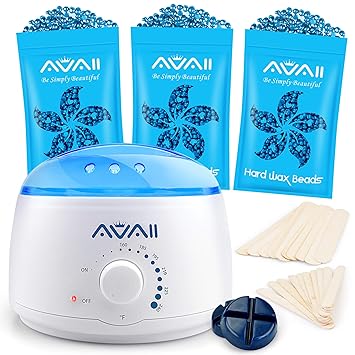Amazon Com Waxing Kit Avaii Hair Removal Wax Warmer 3 1