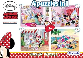Frank Minnie Mouse Puzzle for 3 Year Old Kids and Above