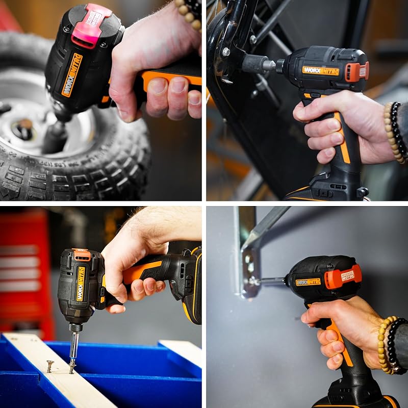 WX265 Akku Schlagschrauber 20V, inkl. 2 x 2Ah Akkus & Ladegerät