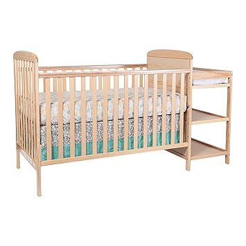baby crib with changing table attached amazon