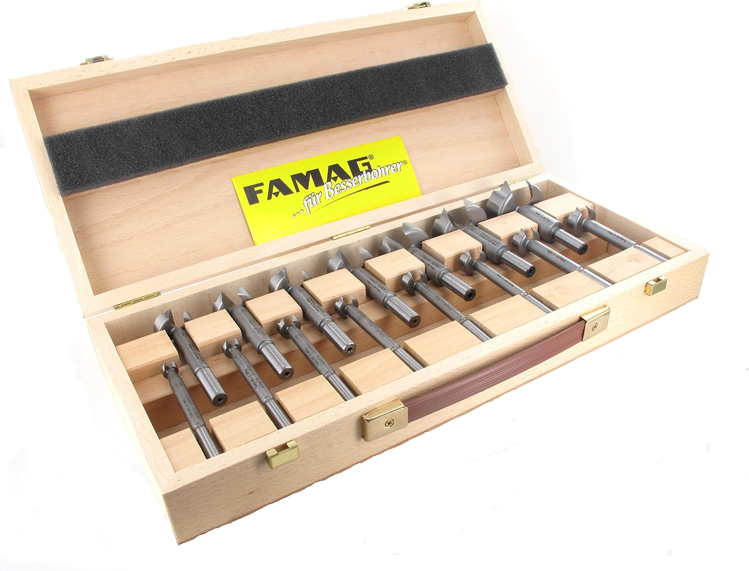 Amazon Famag Classic Ws 1630 515 15ピーススーパーフォースタードリルビットセット 直径10 12 15 16 18 22 25 26 28 30 35 40 45 50 Mm 木製ボックス Diy 工具 ガーデン Amazon Famag Classic Ws 1630 515 15ピーススーパーフォースタードリルビットセット 直径10 12 15 16 18 22 25 26 28 30 35 40 45 50 Mm 木製ボックス Diy 工具 ガーデン