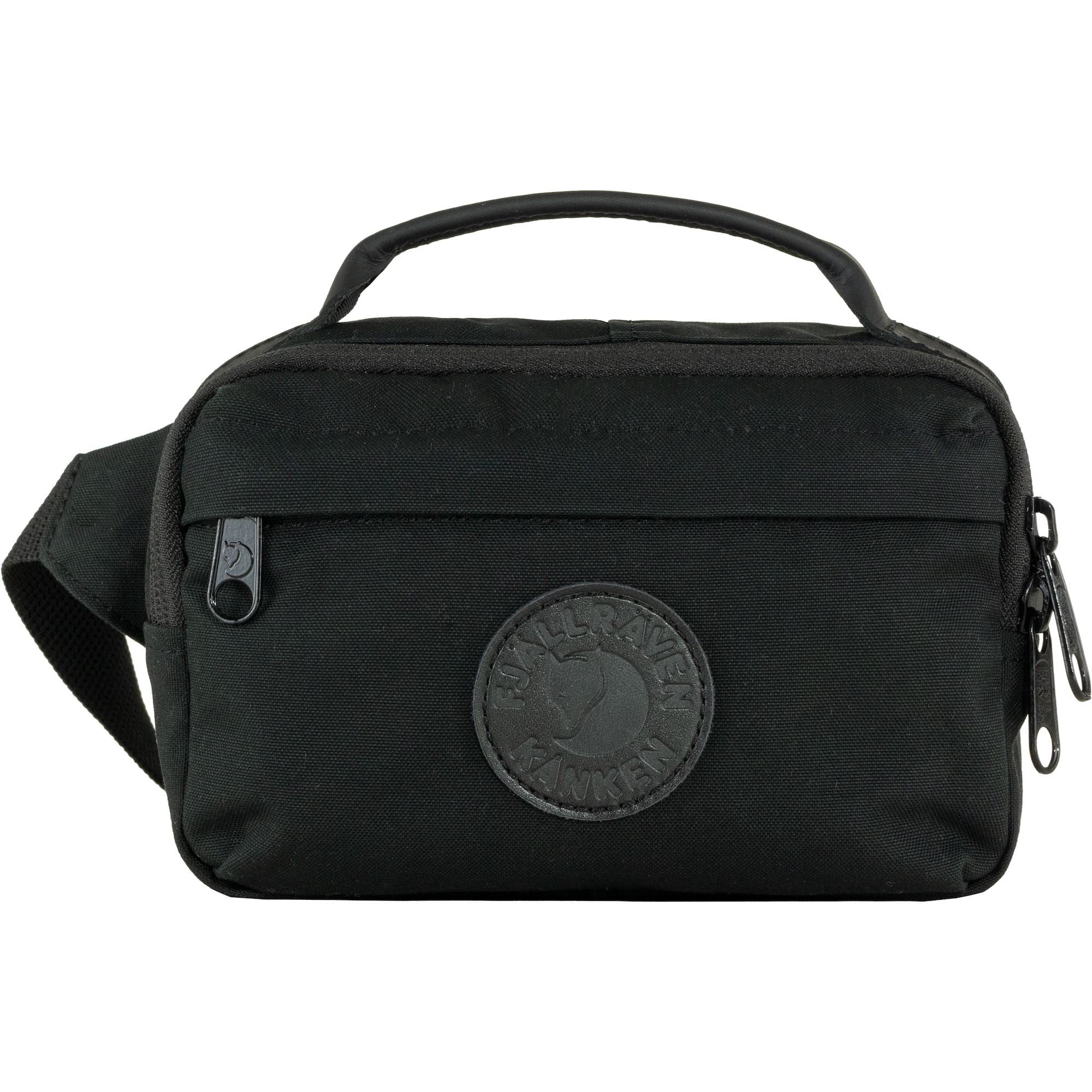 Fjallraven 23800-550 Kånken No. 2 Black Hip Pack Sports Pouch Unisex Black Size One Size