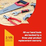 Amtech Stubby Screwdriver Set CRV Tips Magnetic PZ2 6mm Slotted Soft Grip DIY view 5