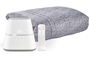 NEAT AquaPad CozyFlow Water Heated Mattress Pad, No Electric Wire, All Digital, 5 YR Warranty, AirQuiet and Dual-Tank Technology, ETL Listed, Smart, Hydro Heat Onsu Mat Topper Bed Warmer (Queen)