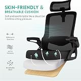 Tweakio Ergonomic Office Chair S-Shaped Mesh Deskr Home Study Office view 6