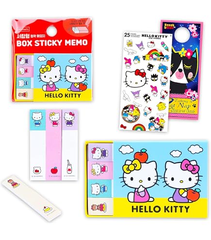 ⟡ みみつか ⟡ Amazon.com : Sanrio Hello Kitty Sticky Notes 236705 : Office Products