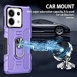 EUAGVQY for Xiaomi Redmi Note 13 Pro 5G Case,Heavy