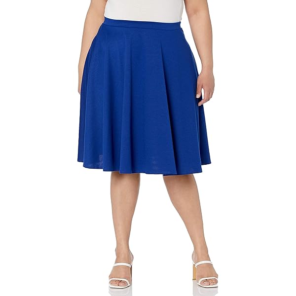 ワンピース PAROSH Women Mid Skirts PIMPY D726039 042 233891 Purple Star Vixen Women's Plus-Size Midi Full Skater Skirt, Purple