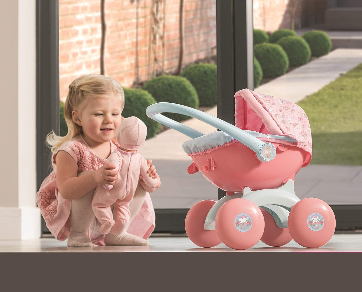 baby annabell my first pram