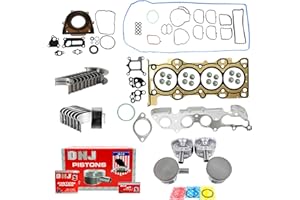 DNJ EK465 Engine Rebuild Kit for 2005-2011 / Ford/Focus / 2.0L / DOHC / L4 / 16V / 121cid / VIN N