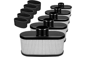 5 Pack 11013-0752 Air Filter Compatible with Kawasaki FR691V FR651V FR730V with 11013-7046 Pre Filter, Fit for FS481V FS541V 