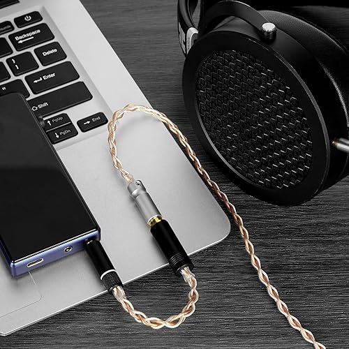 Geekria Balanced Male to Balanced Female Headphones