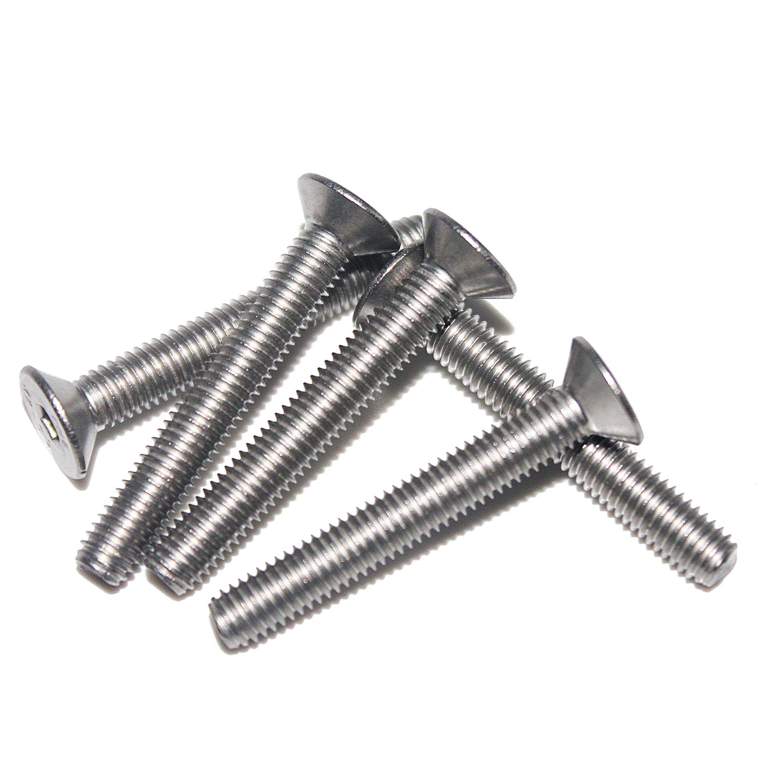 M4 ISO 10642 A2 V2A Stainless Steel Countersunk Hex Screws DIN 7991