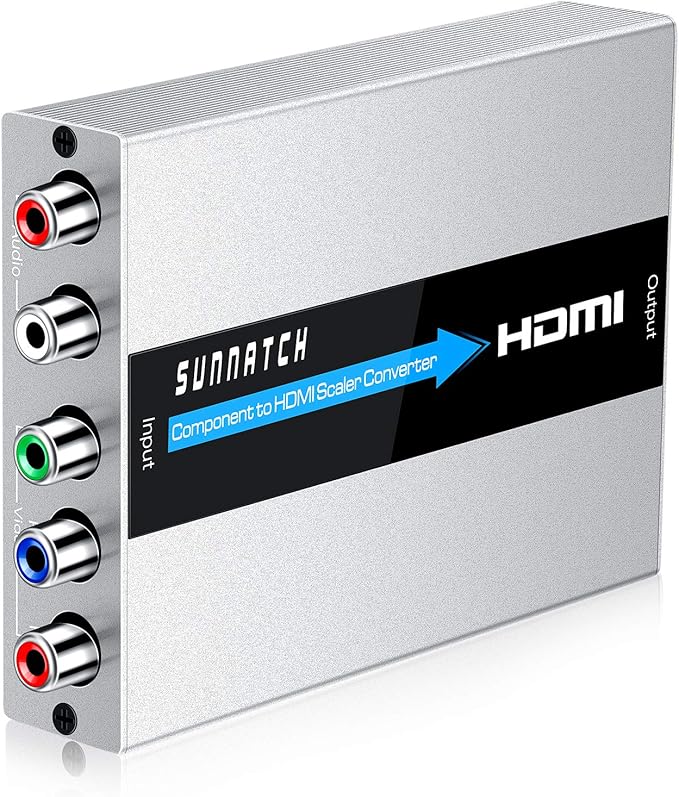 thumbnail: Sunnatch SCART Naar HDMI Converter - Met Kabels Voor Oude Apparaten Op Moderne TV's
