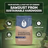 Green Olive Firewood Company 4kg Long Burn Charcoal Briquettes view 4