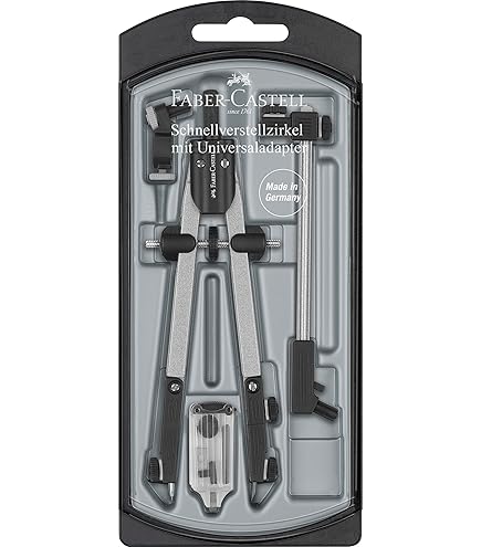 Compass For Geometry Bulk Faber-Castell TK 9400 Clutch Pencil