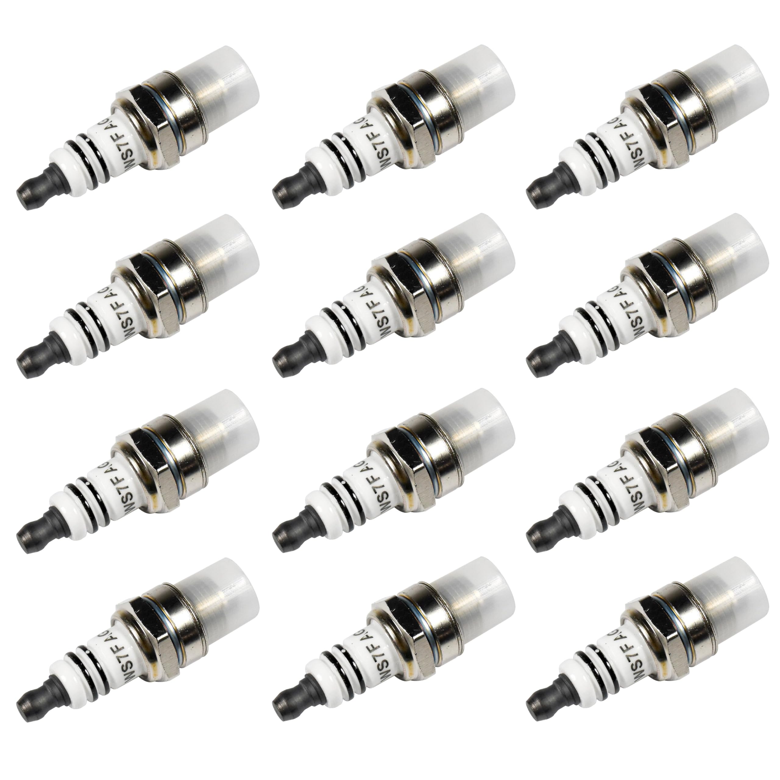 HQRP 12-Pack Spark Plug Compatible with Bosch