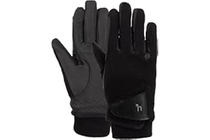 HORZE Kids Rimma Fleece-Lined Winter Horseback Riding Gloves