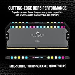 CORSAIR DOMINATOR PLATINUM RGB DDR5 RAM 32GB