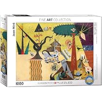 Eurographics Joan Miro 'Hirondelle Amour' 1000 Piece Puzzle - Finished Size 19.25" X 26.5"