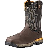 Ariat Rebar Flex Western Waterproof Composite Toe Work Boots – Men’s Square Toe Western Work Boot