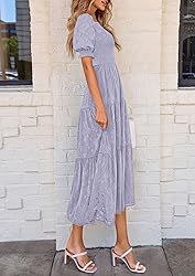 PRETTYGARDEN Women's 2025 Summer Casual Midi