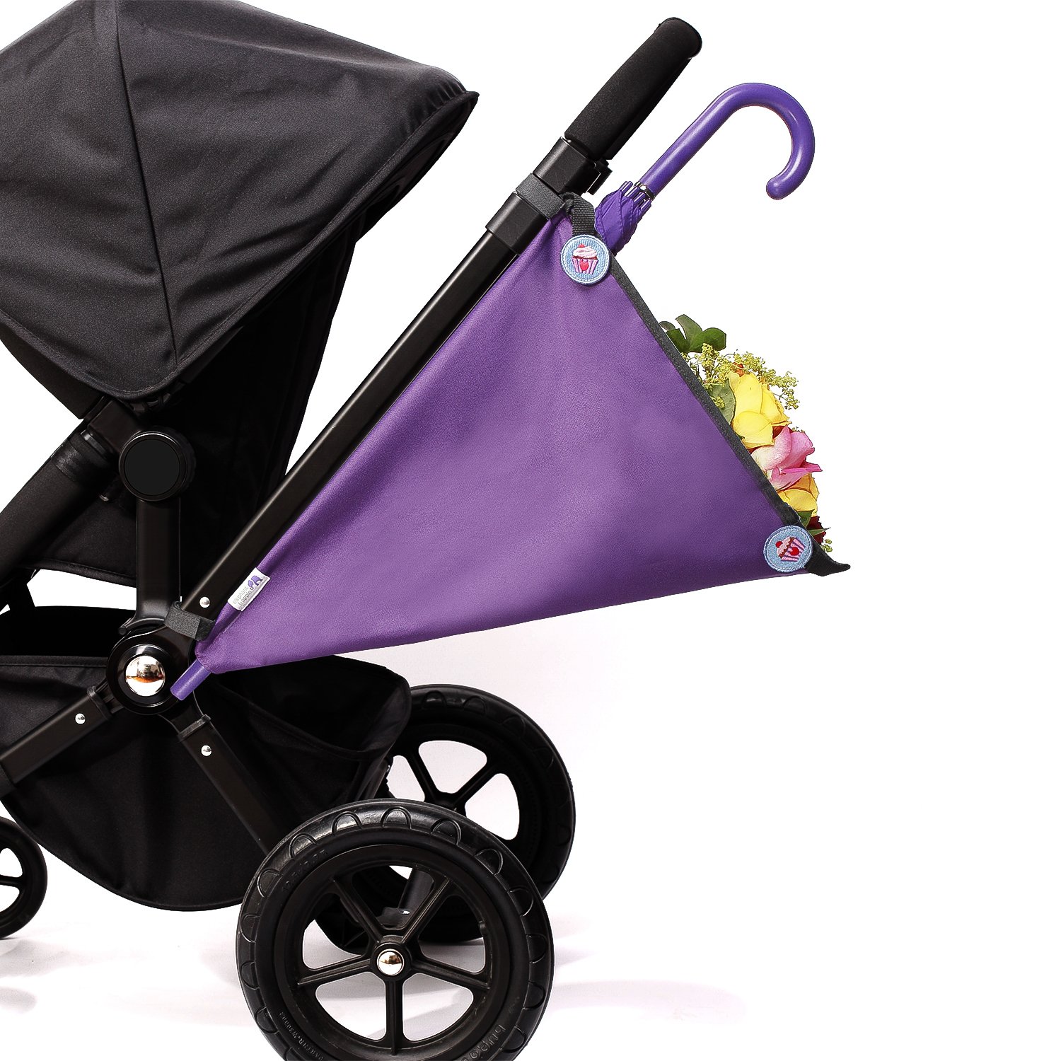 elephant and apple stroller bag