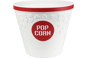 Hutzler Popcorn Bucket, Red, Large