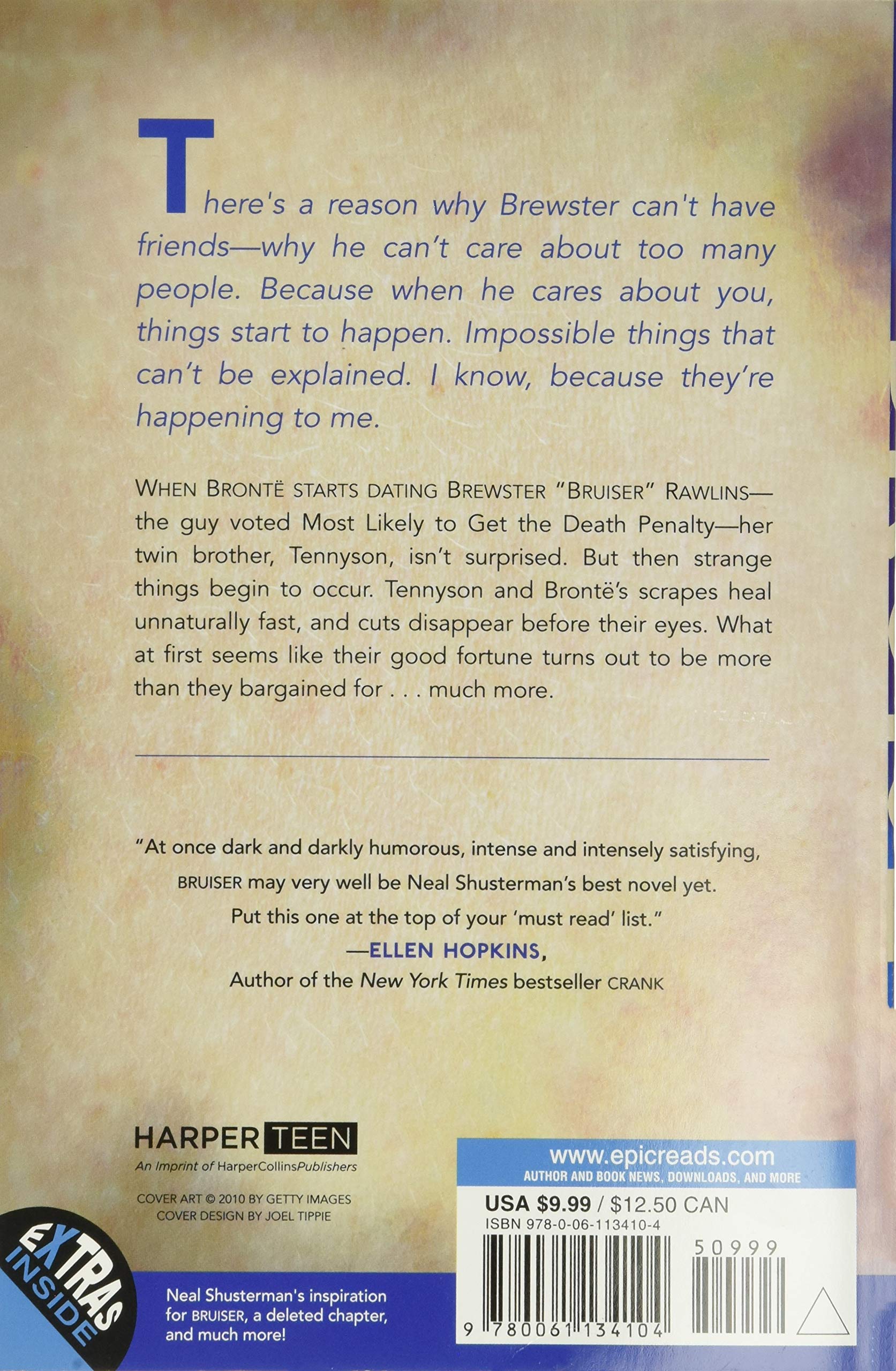 Amazon Com Bruiser 9780061134104 Shusterman Neal Books