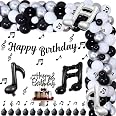 12 PACK Black Paw Print Balloons, Dog Party, Birthday Party Balloons Paw Patrol Decor, Black Paw White Balloon Dog Paw Balloons, Animal Paw - UK