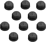 Lhfacc 1/2 Inch Malleable Iron Black Pipe Caps Fittings for DIY Vintage view 2