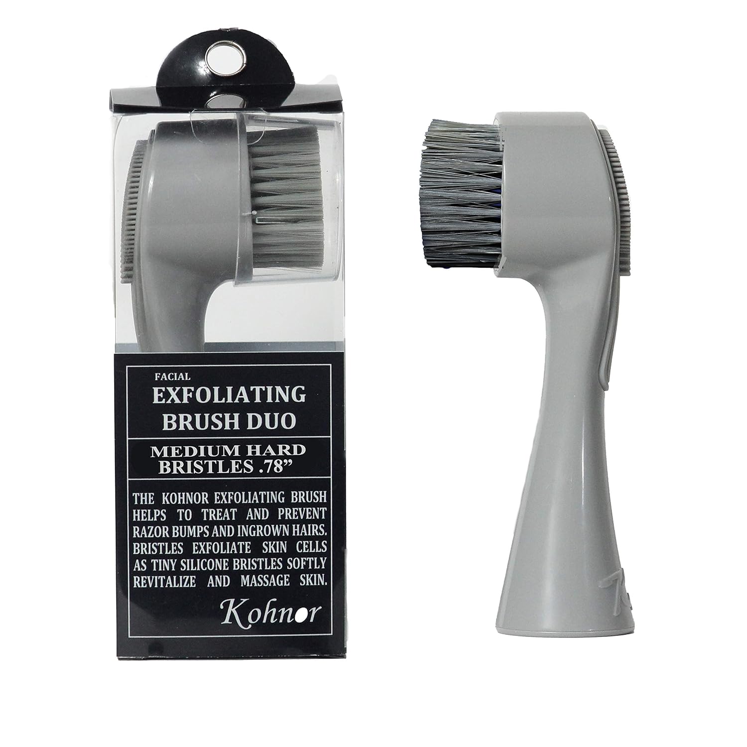 Buy Kohnor Kode Medium Hard Bristles Exfoliating Brush To Treat