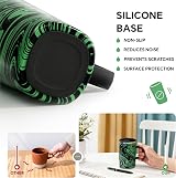 Ideus 16oz Vacuum Insulated Stainless Steel Mug with Handle Green Zebra Fuji view 5