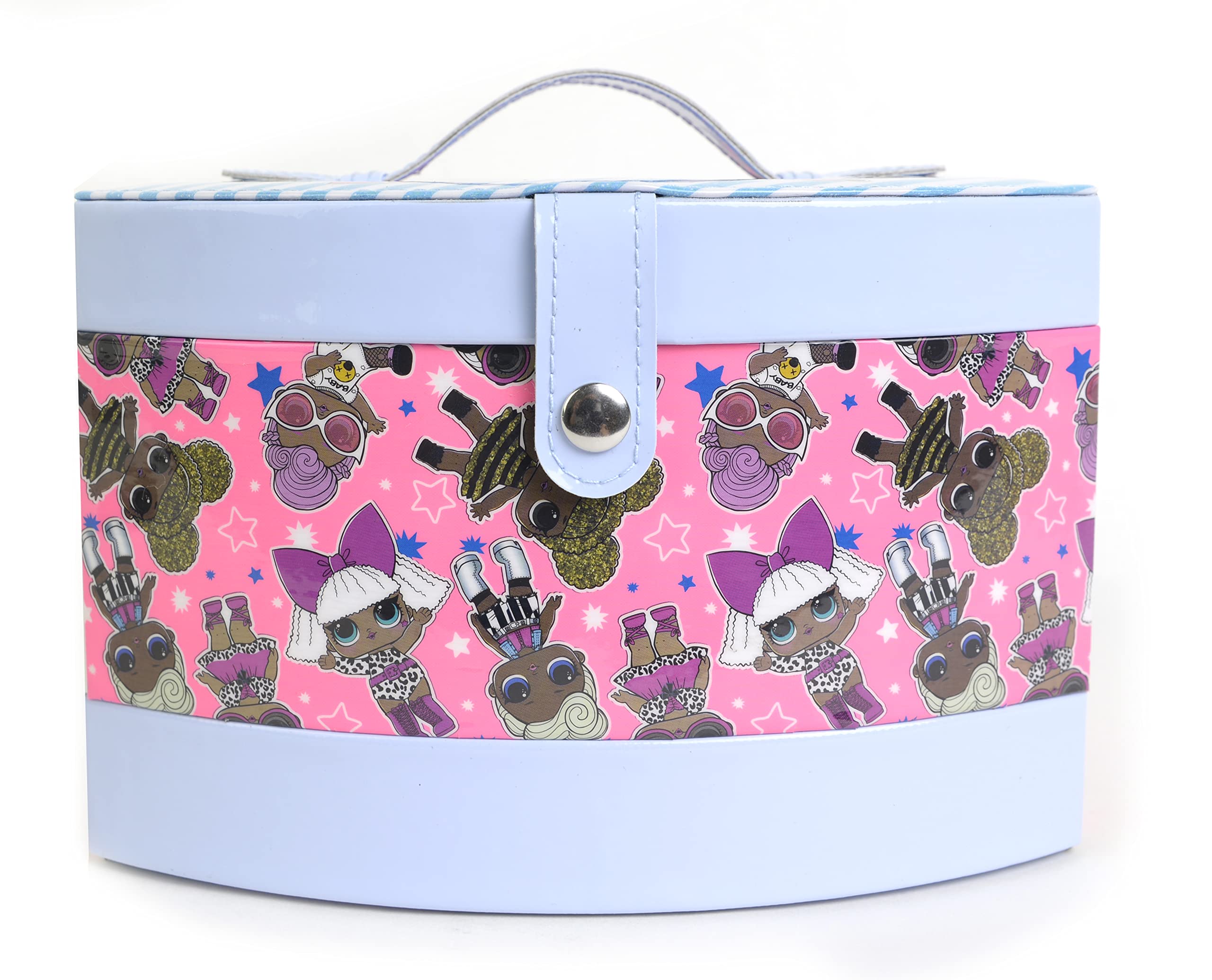 Lip Smacker LOL Jewellery Make Up Case, Make Up Set for Kids, Trendy and colourful Bag with Makeup for Girls, Hair Accessories, Nail Polish and Jewellery, Gift for Girls