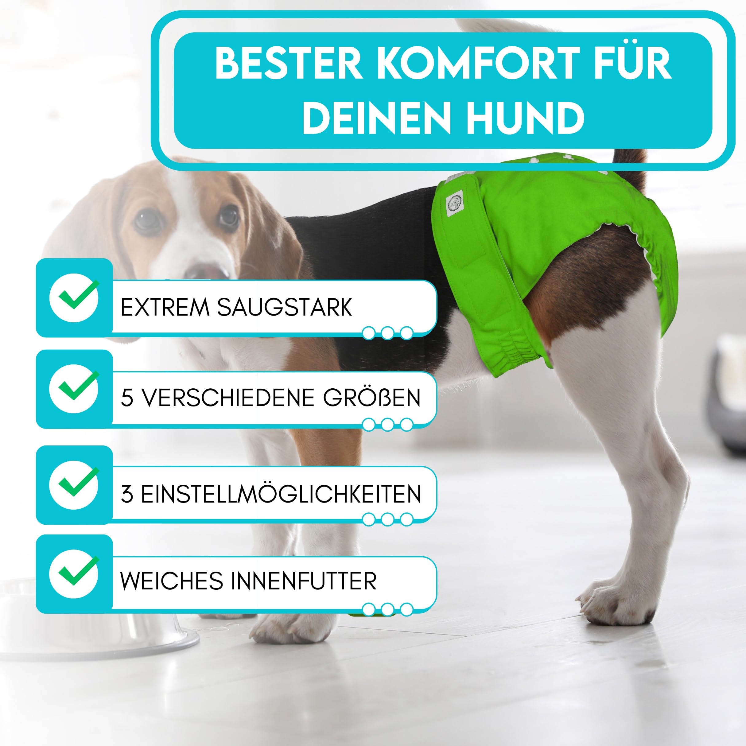 Dono Hundewindeln Für Hündinnen - 16 Stück XS Superabsorbierend