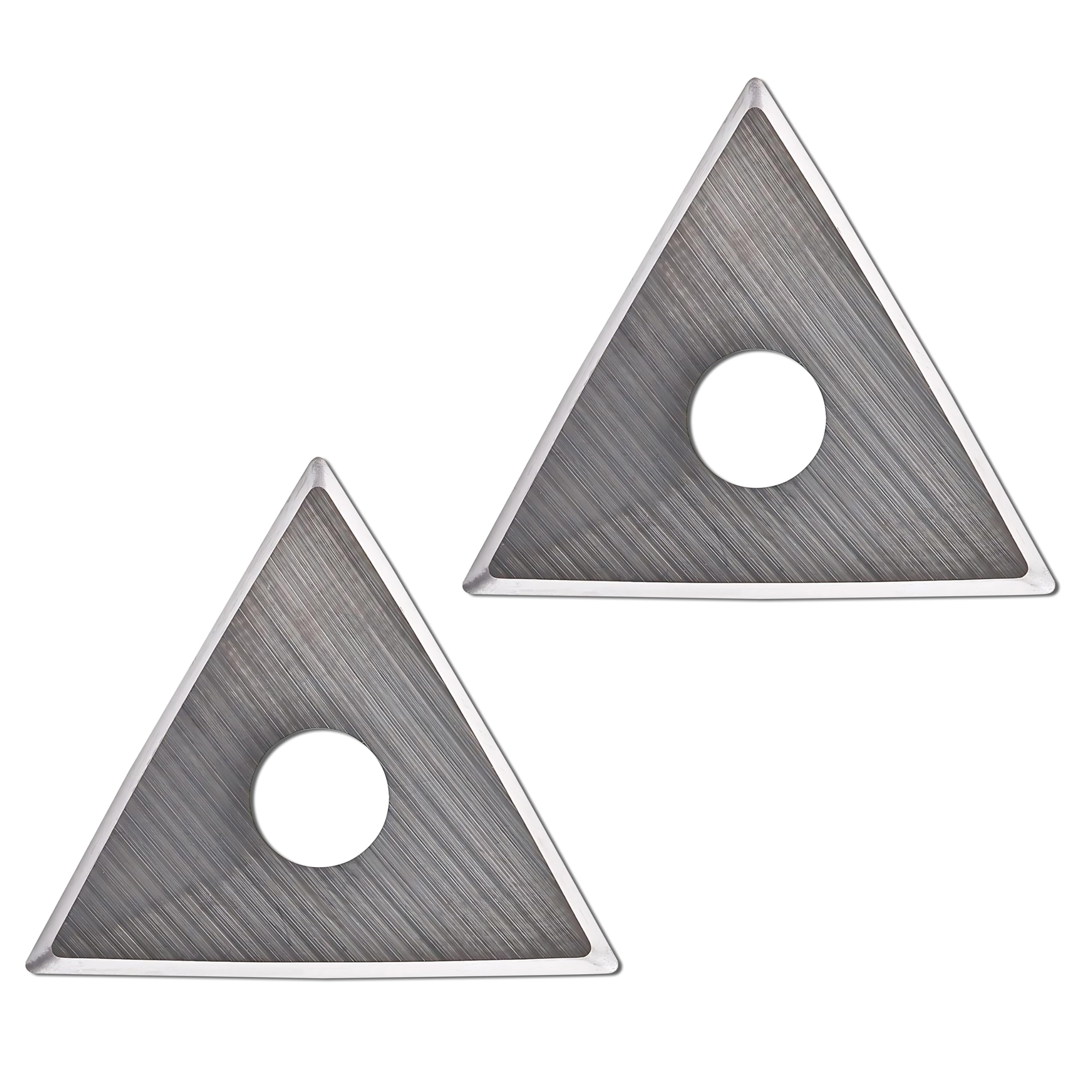 2 x for Bahco 625 Pocket Scraper Blades Triangular Paint Scraper Blades 25mm Scraper Blades for Corner Scraping for Wood Plastic or Metal Surfaces Made by Xcalibur Tooling UK