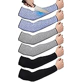 Neer 3 Pairs Cut Resistant Arm Sleeves Level 5 Arm Guard Protectors for Welding Gardening Kitchen Thin Skin Bruising Forearm