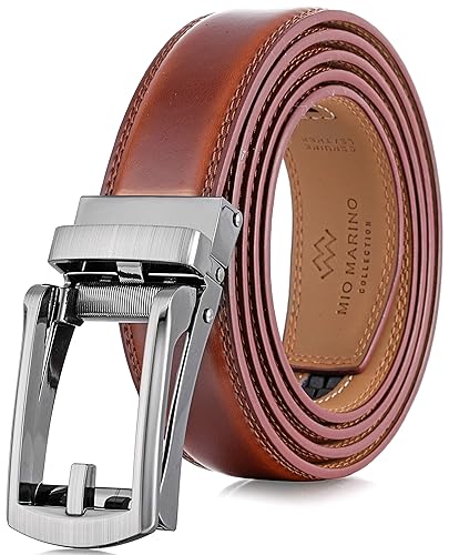 Marino Men's Comfort Click Ratchet Belt with Traditional Look