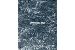 Appointment Book: 5 Column Undated Appointment Planner For Hair Salon, Stylist, Nails, Massage Therapist Or Other Businesses 