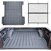 AAGDD Truck Bed Mat for 2015-2025 Ford F150 Include F150 Lightning 2022-2025 (5.5FT, 67.1 inch), All Weather Protection TPE Heavy Duty F150 Accessories,Rubber Truck Bed Liner,Black