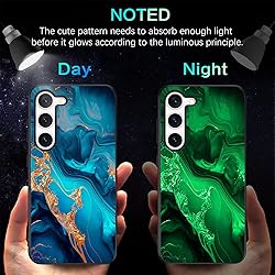 BENTOBEN for Samsung Galaxy S23 Case, Glow in The
