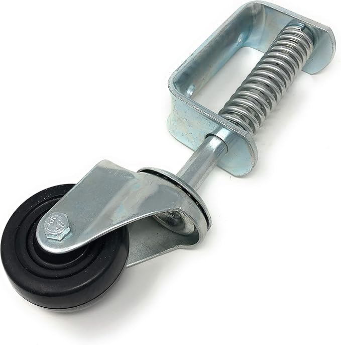 Heavy Duty Gate Caster or Ladder Caster Spring Loaded with 3" Wheel 195