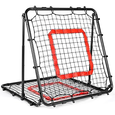 6'×6' Baseball Softball Practice Net,Baseball Backstop,with Batting Tee - View #7