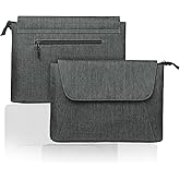 Megoo 14" Laptop Sleeve Case for Microsoft Surface Laptop 7/6/5/4/3/2 13.5", Laptop Studio 2 14.4", Surface Book 3/2/1 13.5", HP/DELL 14" Carry Travel Case for 13" 14" Chromebook Computer