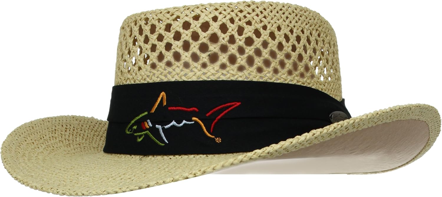 Greg Norman Men's Signature Straw HatBeige, One Size Amazon.co.uk
