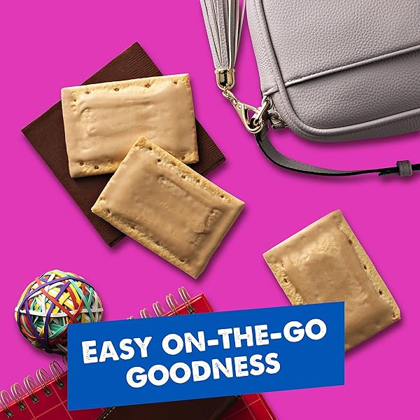 POP-TARTS BREAKFAST TOASTER PASTRIES, FROSTED BROWN SUGAR CINNAMON, FAMILY PACK (32 COUNT)