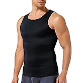 TAILONG Compression Shirt Men Shapewear Slimming Body Shaper Vest Compression Tank Top Undershirt