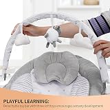 LADIDA Soft Padded Lamb Bouncer 0-6 Months Soothing Music Vibration view 5