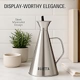 Olietta Stainless Steel Oil Dispenser 250ml Non Drip Drizzle Pourer view 5
